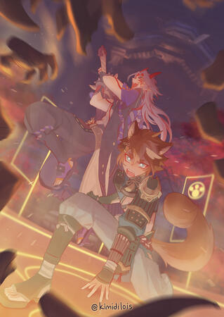 Genshin Impact: Itto & Goro