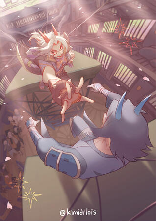 Komorebi Zine (2022): Genshin Actor AU